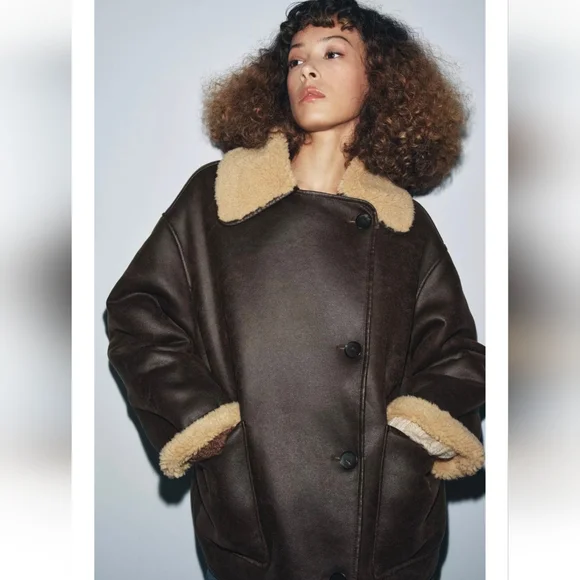 ZARA ZW COLLECTION DOUBLE-FACED JACKET